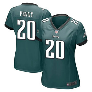 Women's Nike Philadelphia Eagles #20 Rashaad Penny Green Vapor Untouchable Authentic stitched NFL jersey.jpg