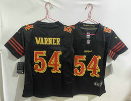 Women's Nike San Francisco 49ers #54 Fred Warner Rivalries Stitched Football Jersey