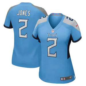 Women's Nike Tennessee Titans #2 Julio Jones Light Blue Vapor Untouchable Authentic Stitched NFL Jerseys.jpg