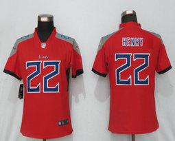 Women's Nike Tennessee Titans #22 Derrick Henry Inverted Legend Authentic stitched NFL jersey