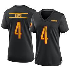 Women's Nike Washington Commanders #4 Frankie Luvu black jersey