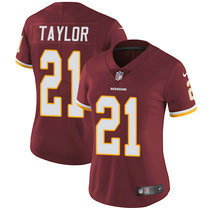 Women's Nike Washington Redskins #21 Sean Taylor Red Vapor Untouchable Authentic Stitched NFL Jersey.jpg