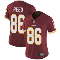 Women's Nike Washington Redskins #86 Jordan Reed Red Vapor Untouchable Authentic Stitched NFL Jerseys