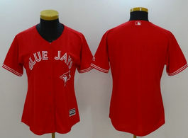 Women's Toronto Blue Jays Blank Mother's day New Majestic Authentic Stitched MLB Jersey