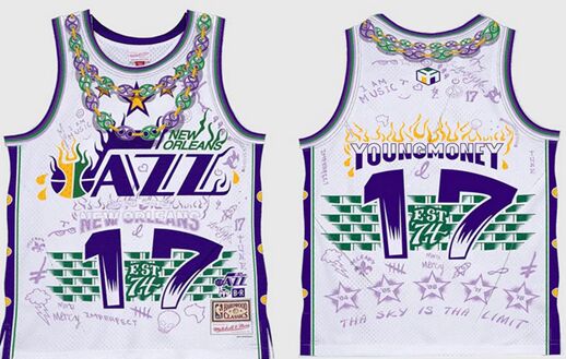 Young Money X New Orleans Jazz Jersey