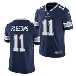 Youth Nike Dallas Cowboys #11 Micah Parsons Navy 2021 NFL Draft Vapor Untouchable Limited Jersey
