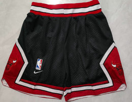 Youth Chicago Bulls Black NBA Shorts