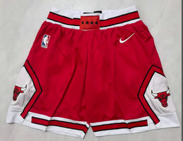 Youth Chicago Bulls Red City NBA Shorts
