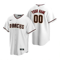 Youth Custom Nike Arizona Diamondbacks Any Name White Game Authentic Stitched Baseball jersey