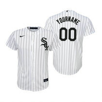 Youth Custom Nike Chicago White Sox Any Name White Authentic Stitched MLB Jersey