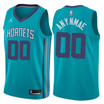 Youth Customized Jordan Charlotte Hornets Green Authentic NBA Basketball Jersey