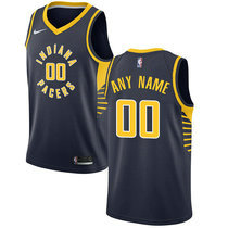 Youth Customized Nike Indiana Pacers Navy Blue Authentic Stitched NBA jersey