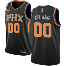 Youth Customized Nike Phoenix Suns Black Authentic Stitched NBA jersey