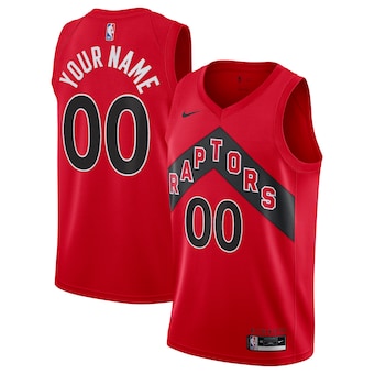 Youth Customized Nike Toronto Raptors Red 2020-21 Authentic Stitched NBA jersey