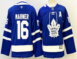 Youth Fanatics Toronto Maple Leafs #16 Mitchell Marner Blue Authentic Stitched NHL Jersey