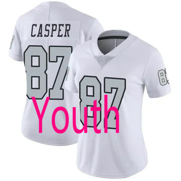 Youth Las Vegas Raiders #87 Dave Casper Nfl jersey