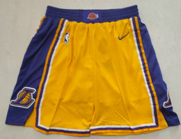 Youth Los Angeles Lakers Gold NBA Shorts
