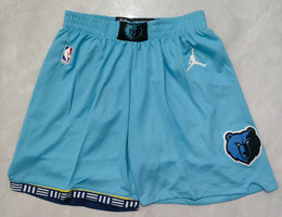 Youth Memphis Grizzlies Blue NBA Shorts
