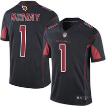 Youth Nike Arizona Cardinals #1 Kyler Murray Black Rush Authentic Stitched NFL Jersey