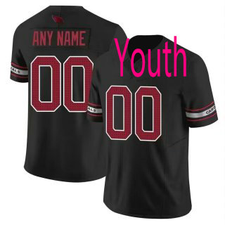 Youth Nike Arizona Cardinals Customized Black 2023 F.U.S.E Vapor Untouchable Authentic Stitched NFL Jersey