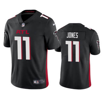 Youth Nike Atlanta Falcons #11 Julio Jones Black Game Authentic Stitched NFL Jersey