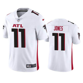 Youth Nike Atlanta Falcons #11 Julio Jones White Game Authentic Stitched NFL Jersey