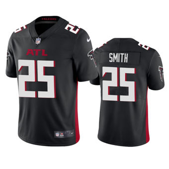 Youth Nike Atlanta Falcons #25 Ito Smith Black Game Authentic Stitched NFL Jersey