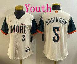 Youth Nike Baltimore Orioles #2 Frank Robinson 2026 City MLB Jersey