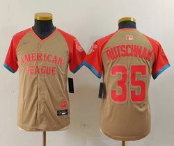 Youth Nike Baltimore Orioles #35 Adley Rutschman 2024 All Star Authentic Stitched MLB Jersey