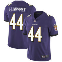 Youth Nike Baltimore Ravens #44 Marlon Humphrey Purple Vapor Untouchable Authentic Stitched NFL Jersey