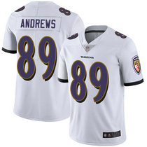 Youth Nike Baltimore Ravens #89 Mark Andrews White Vapor Untouchable Authentic Stitched NFL Jersey