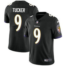 Youth Nike Baltimore Ravens #9 Justin Tucker Black Vapor Untouchable Limited Authentic Stitched NFL Jersey