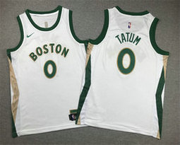 Youth Nike Boston Celtics #0 Jayson Tatum 2024 City Authentic Stitched NBA Jersey