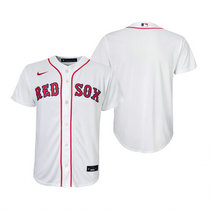 Youth Nike Boston Red Sox #Blank White Authentic Stitched MLB Jersey