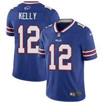 Youth Nike Buffalo Bills #12 Jim Kelly Blue Vapor Untouchable Limited Authentic stitched NFL jerseys