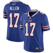 Youth Nike Buffalo Bills #17 Josh Allen Royal Vapor Untouchable Authentic stitched NFL jersey