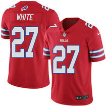 Youth Nike Buffalo Bills #27 Tre'Davious Red Ruch Authentic Stitched NFL Jersey