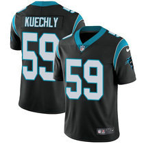 Youth Nike Carolina Panthers #59 Luke Kuechly Black Vapor Untouchable Limited Authentic Stitched NFL Jersey