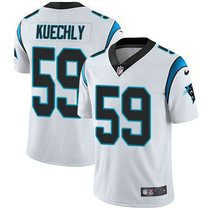 Youth Nike Carolina Panthers #59 Luke Kuechly White Vapor Untouchable Limited Authentic Stitched NFL Jersey