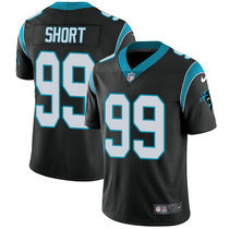 Youth Nike Carolina Panthers #99 Kawann Short Black Vapor Untouchable Limited Authentic Stitched NFL Jersey