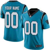 Youth Nike Carolina Panthers Customized Blue Limited Vapor Untouchable Authentic Stitched NFL Jerseys