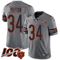 Youth Nike Chicago Bears #34 Walter Payton 100th Anniversary Inverted Legend Vapor Untouchable Authentic Stitched NFL jersey