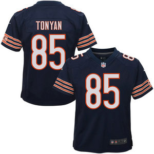 Youth Nike Chicago Bears #85 Robert Tonyan Blue Vapor Untouchable Authentic Stitched NFL Jersey