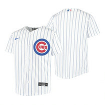 Youth Nike Chicago Cubs Blank White Authentic stitched MLB jersey