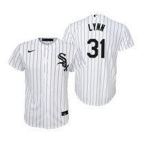 Youth Nike Chicago White Sox #31 Liam Hendriks White Authentic Stitched MLB Jersey