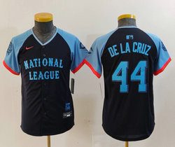 Youth Nike Cincinnati Reds #44 Elly De La Cruz 2024 All Star MLB Jersey
