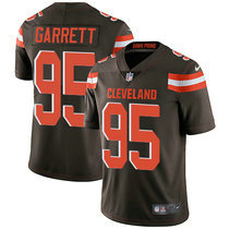 Youth Nike Cleveland Browns #95 Myles Garrett Browns Vapor Untouchable Authentic Stitched NFL Jersey