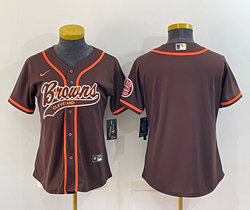 Youth Nike Cleveland Browns Brown Joint Authentic Stitched NFL Jersey