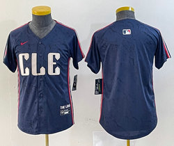 Youth Nike Cleveland Indians Blank 2024 City Authentic Stitched MLB Jersey