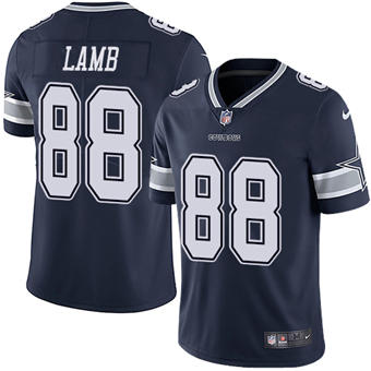 Youth Nike Dallas Cowboys #88 CeeDee Lamb Blue Vapor Untouchable Authentic Stitched NFL Jersey